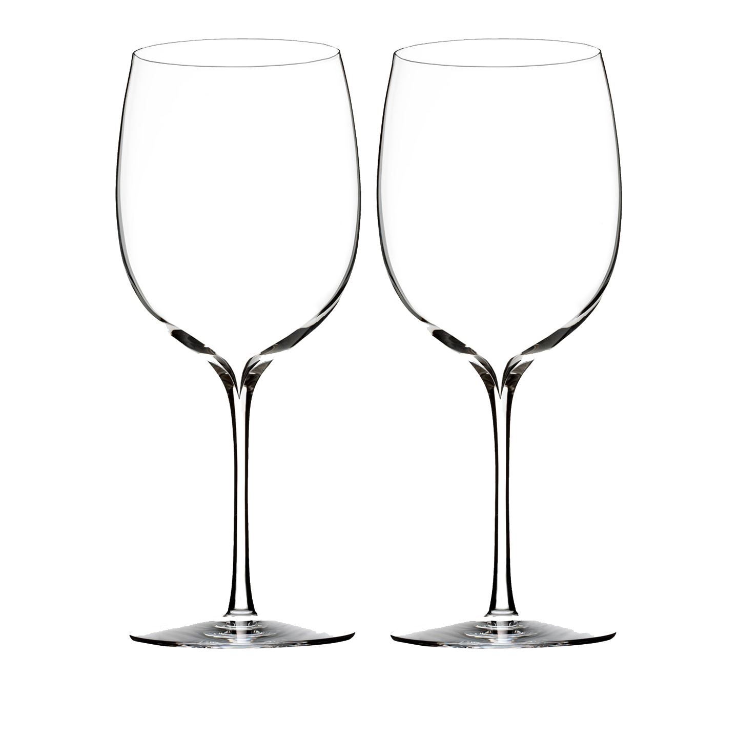 Waterford Elegance Series Crystal Cabernet Sauvignon Wine Glass Pair