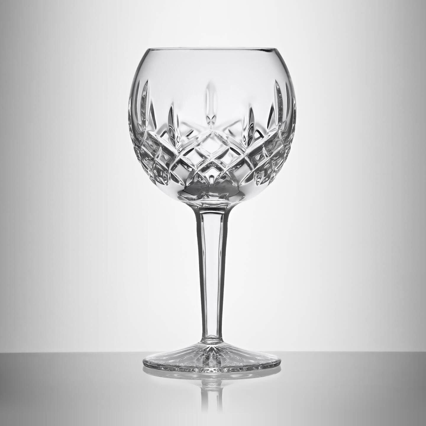 Set Of 6 Waterford Crystal Lismore Large Brandy Glasses Signed