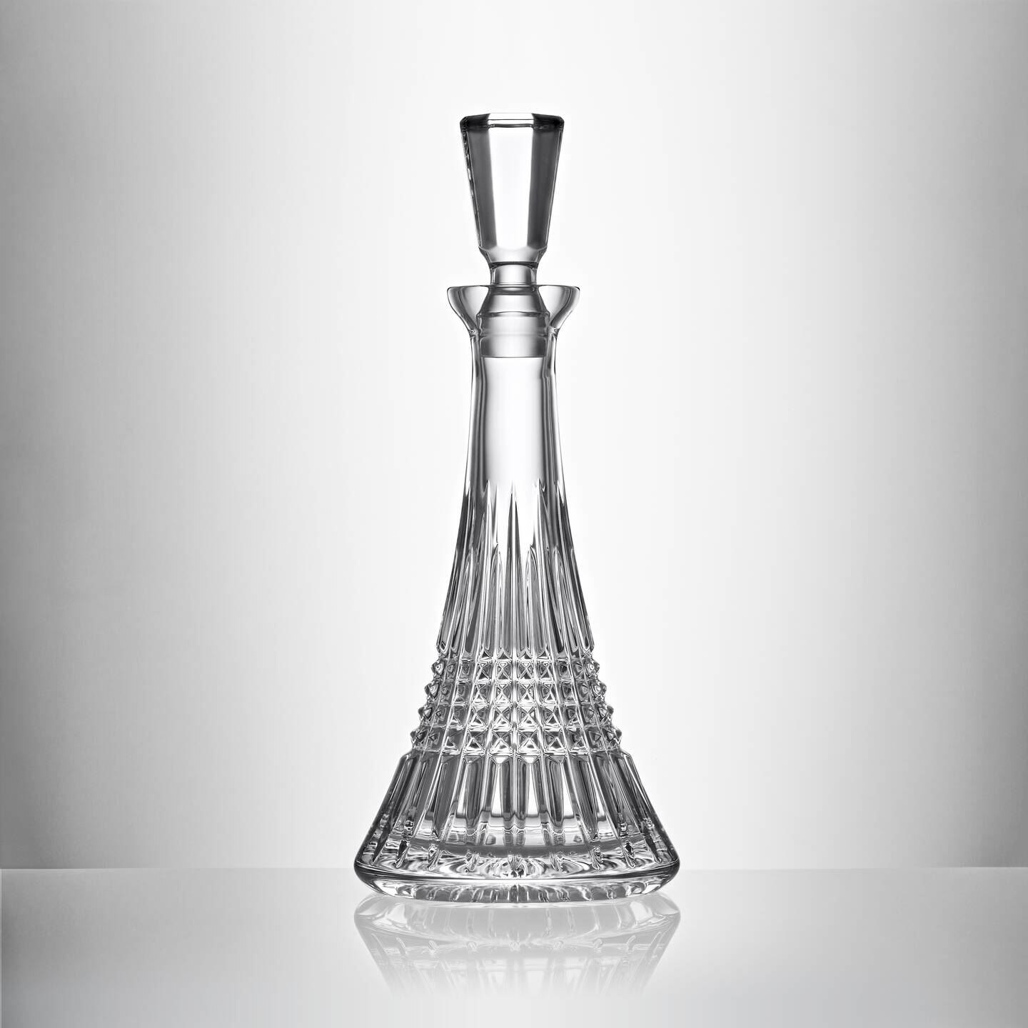 Waterford Crystal Ships Decanter for Whiskey or Brandy - Ruby Lane