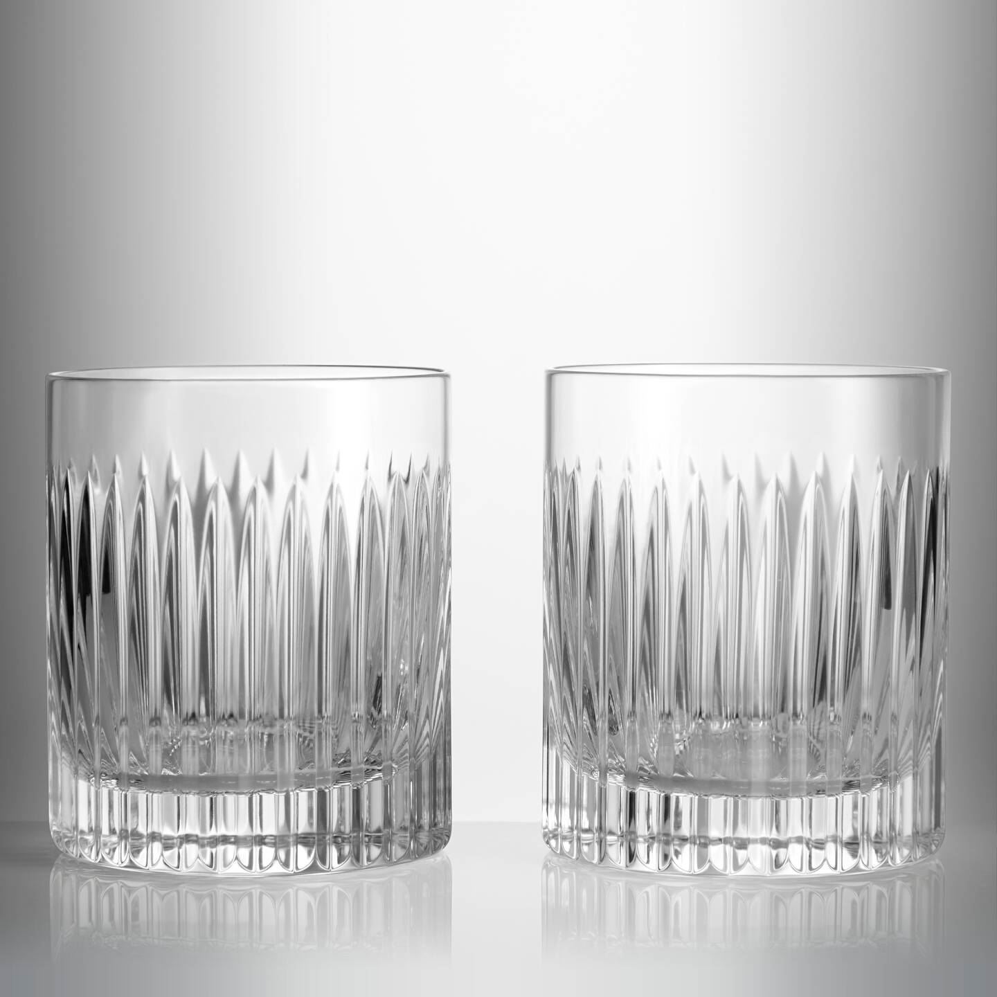 Waterford Crystal Double Old-Fashioned Glasses - Ark Antiques, La Jolla, CA