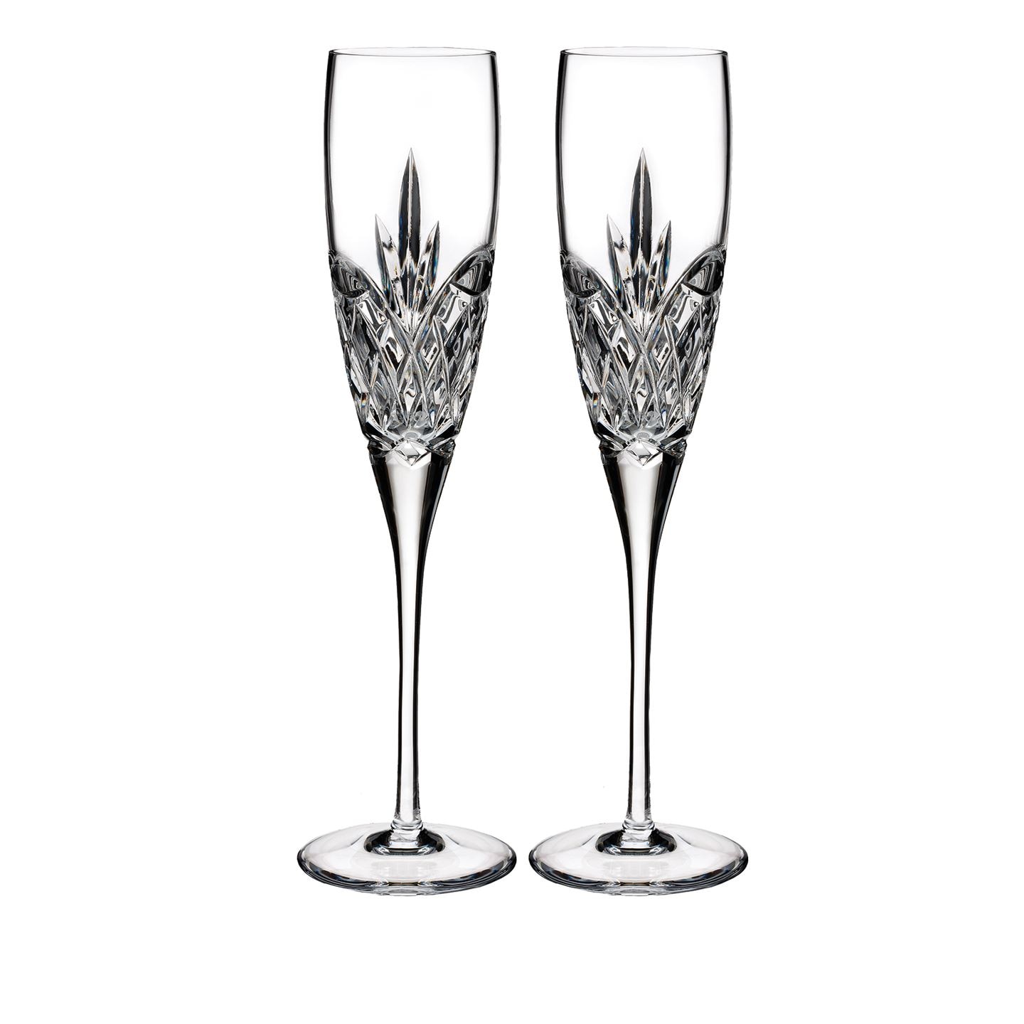New Year Celebration Flute, Set of 2 - Red - Waterford