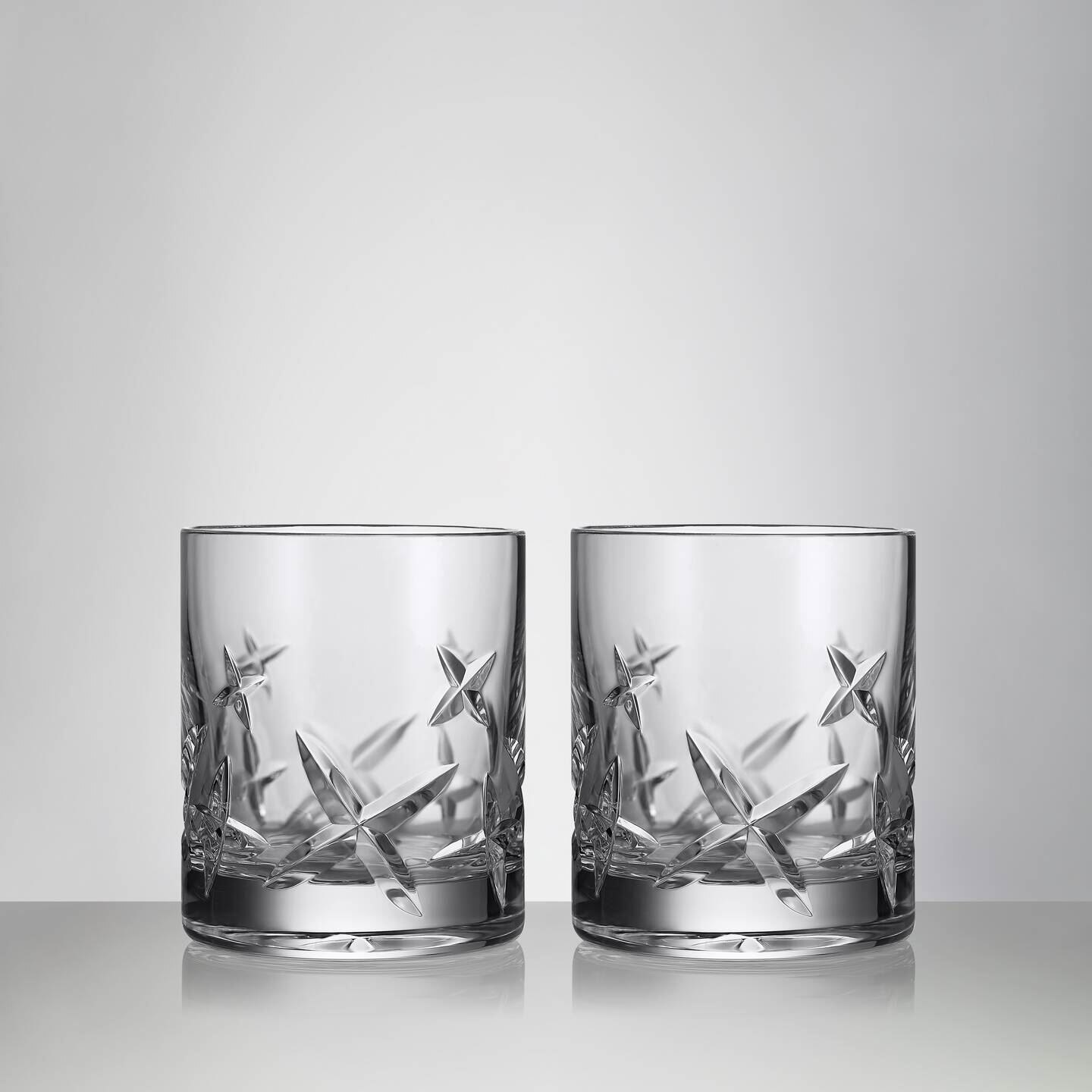 Waterford Crystal Huntley Whiskey Tumbler Glass, Set of 2, High End