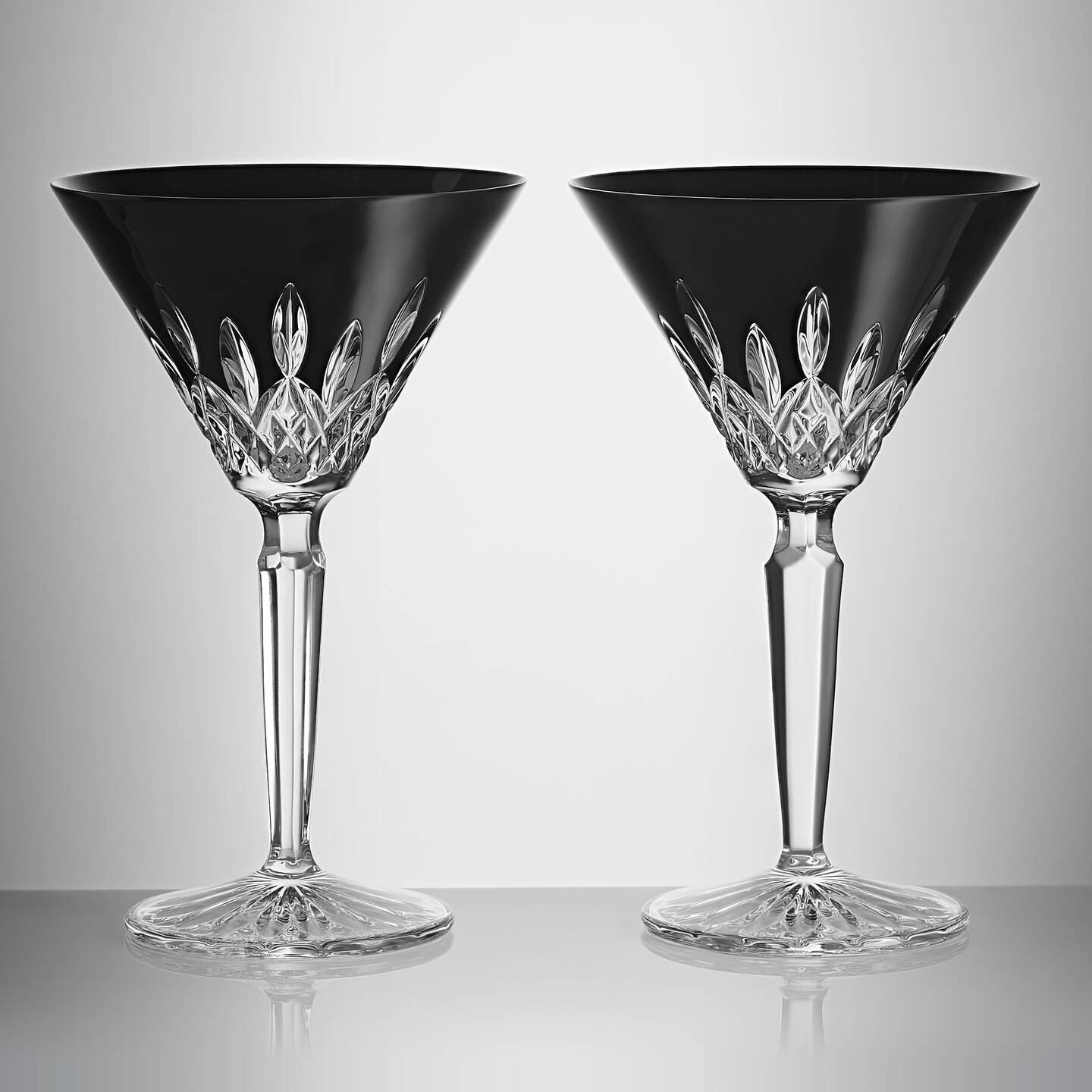 Lismore Black Martini Set/2