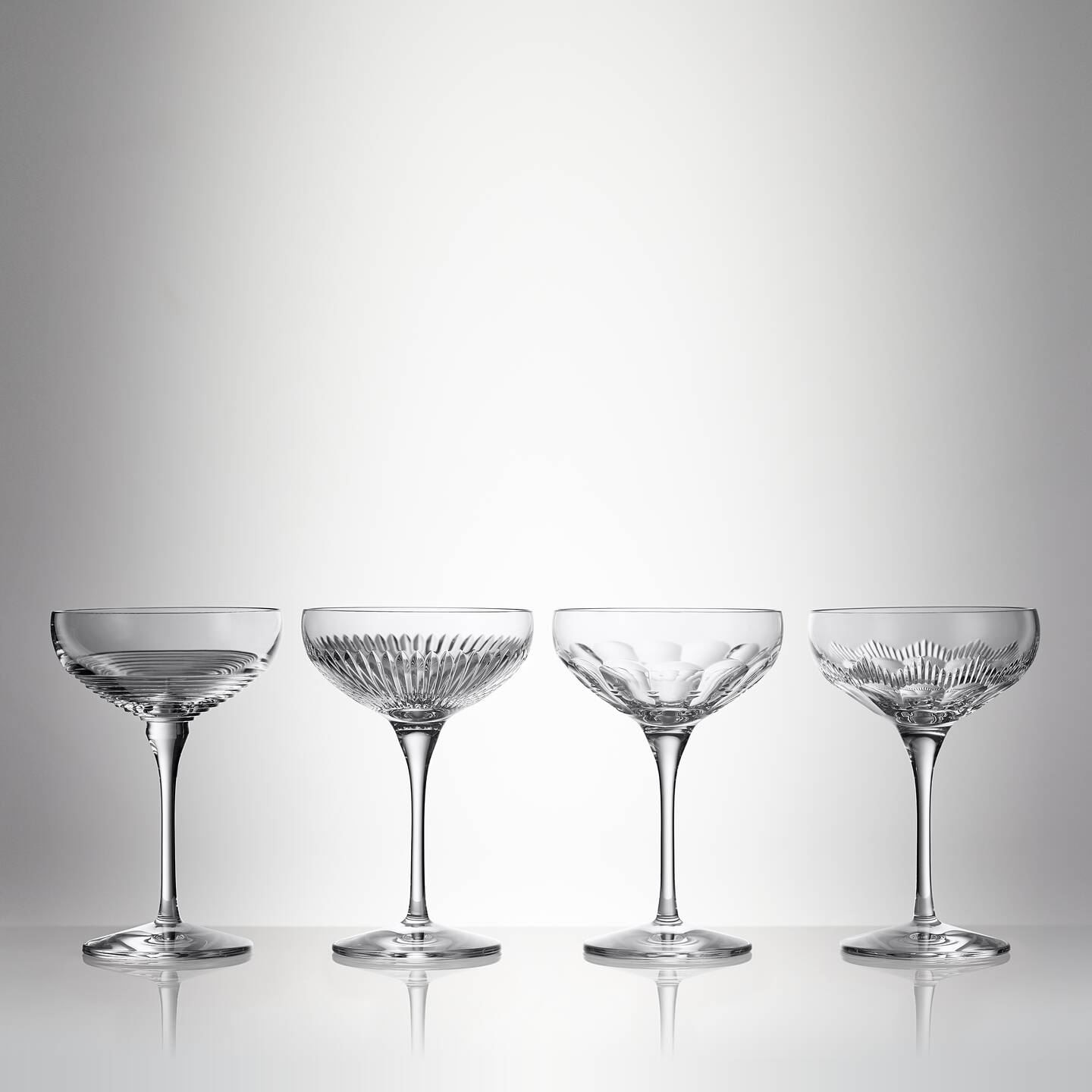 Mixology Coupe Large, Mixed Set of 4 | Waterford
