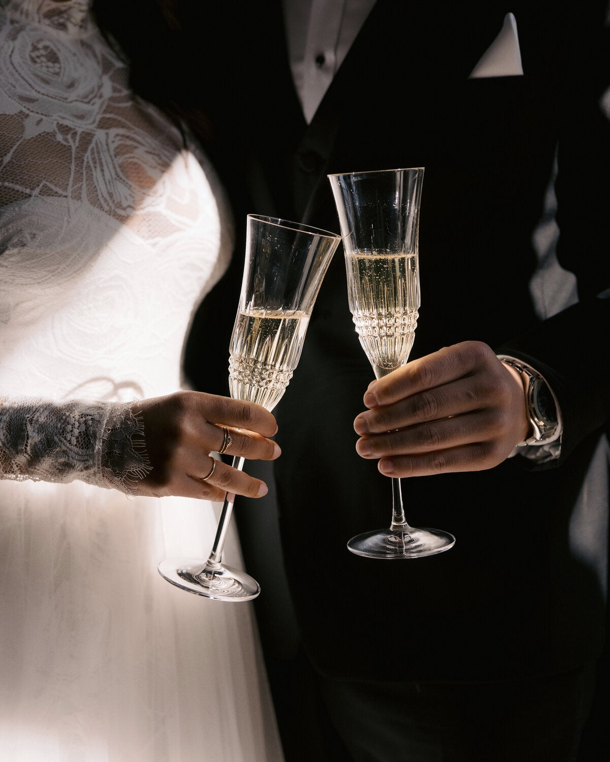Lismore Diamond Champagne Flute - Lismore Diamond Essence Champagne Flute