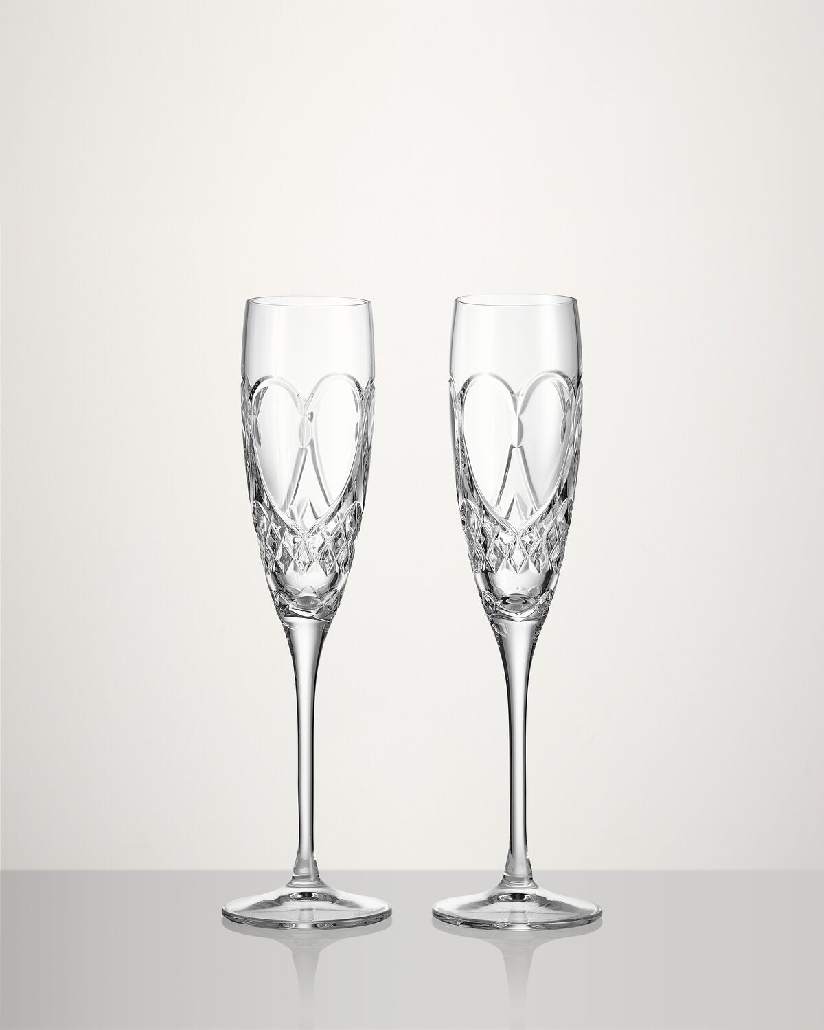 Waterford Love True Love Champagne Flute, Set of 2