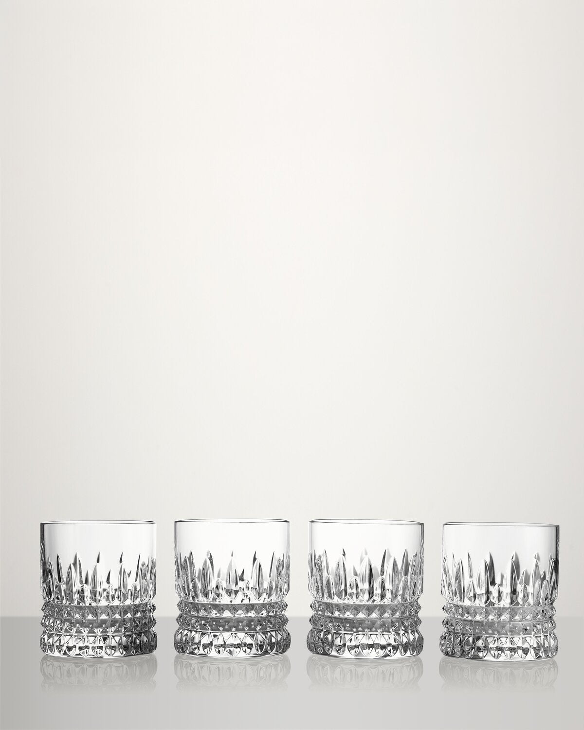 Lismore Connoisseur Diamond Straight Sided Tumbler, Set of 4