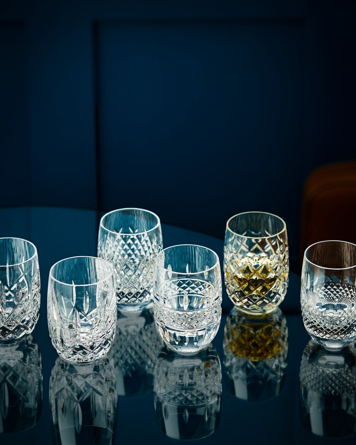 Lismore Mixed Heritage Rounded Tumbler, Set of 6 - Lismore Connoisseur Heritage Rounded Tumbler, Set of 6