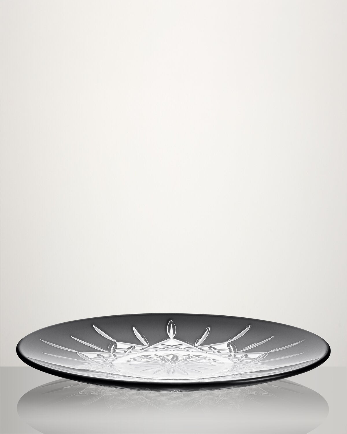 Lismore Black Decorative Plate