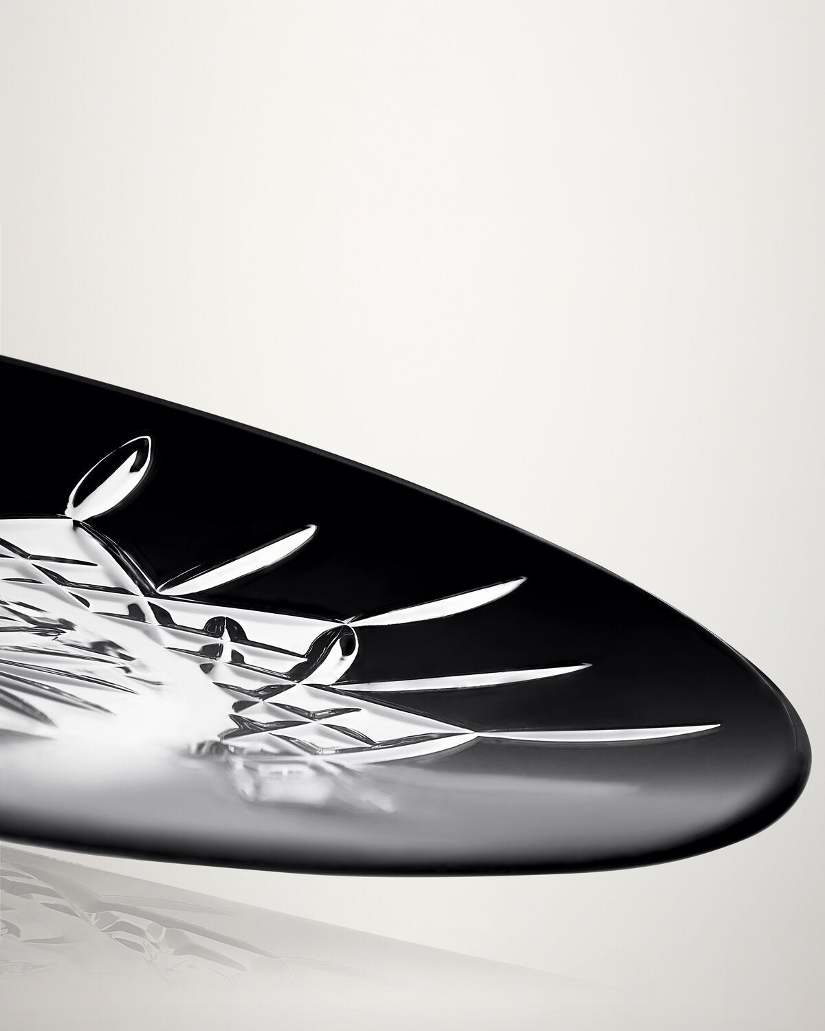 Lismore Black Decorative Plate