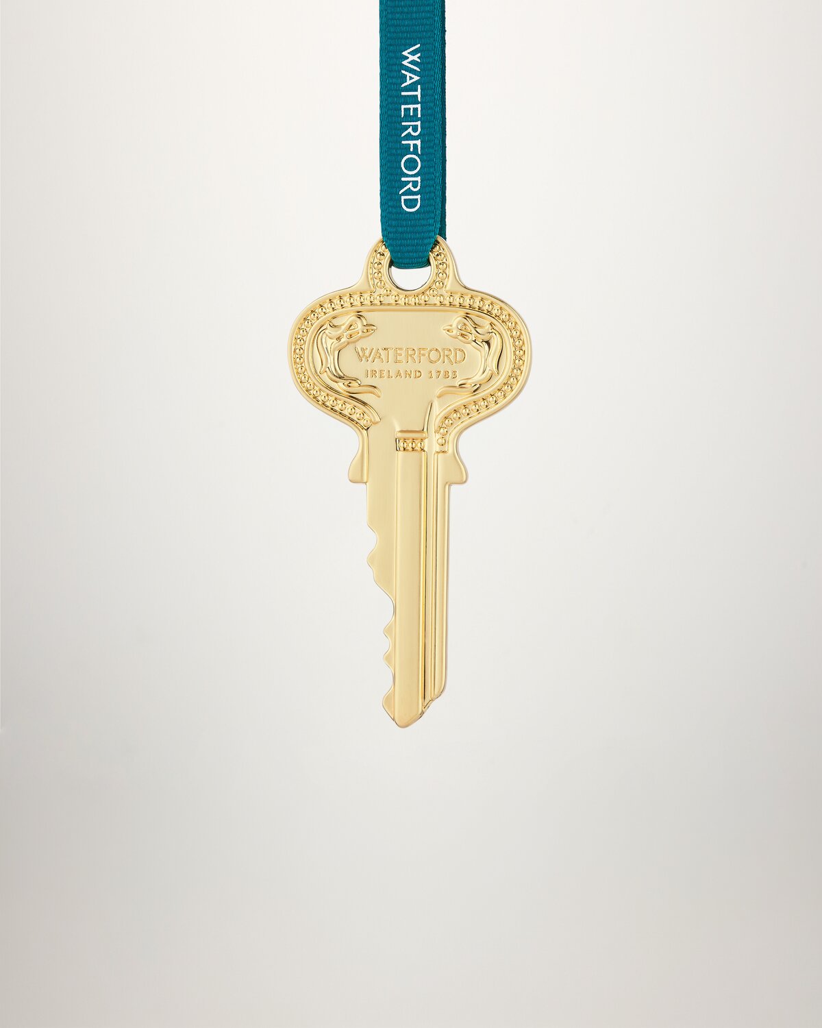 Christmas Key Golden Ornament