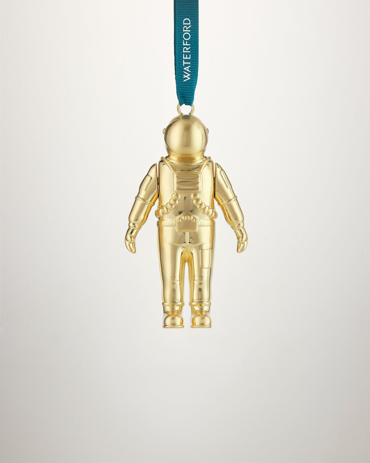 Christmas Spaceman Golden Ornament