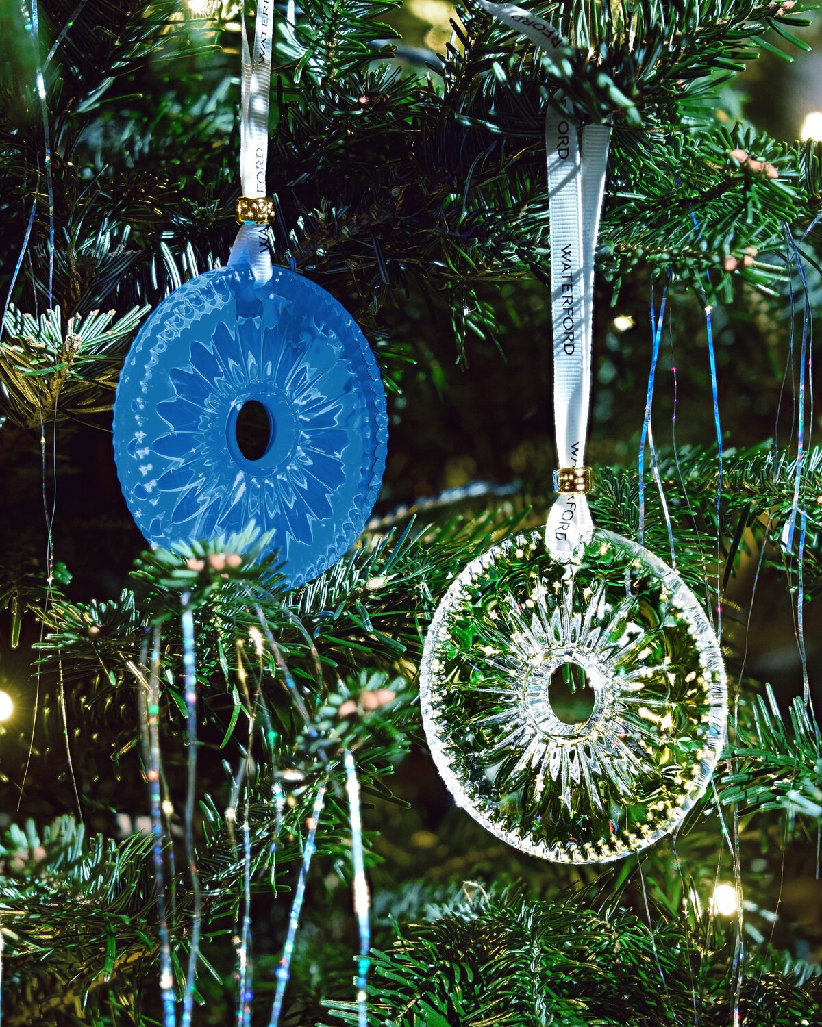 New Year 2026 Firework Disc Ornament