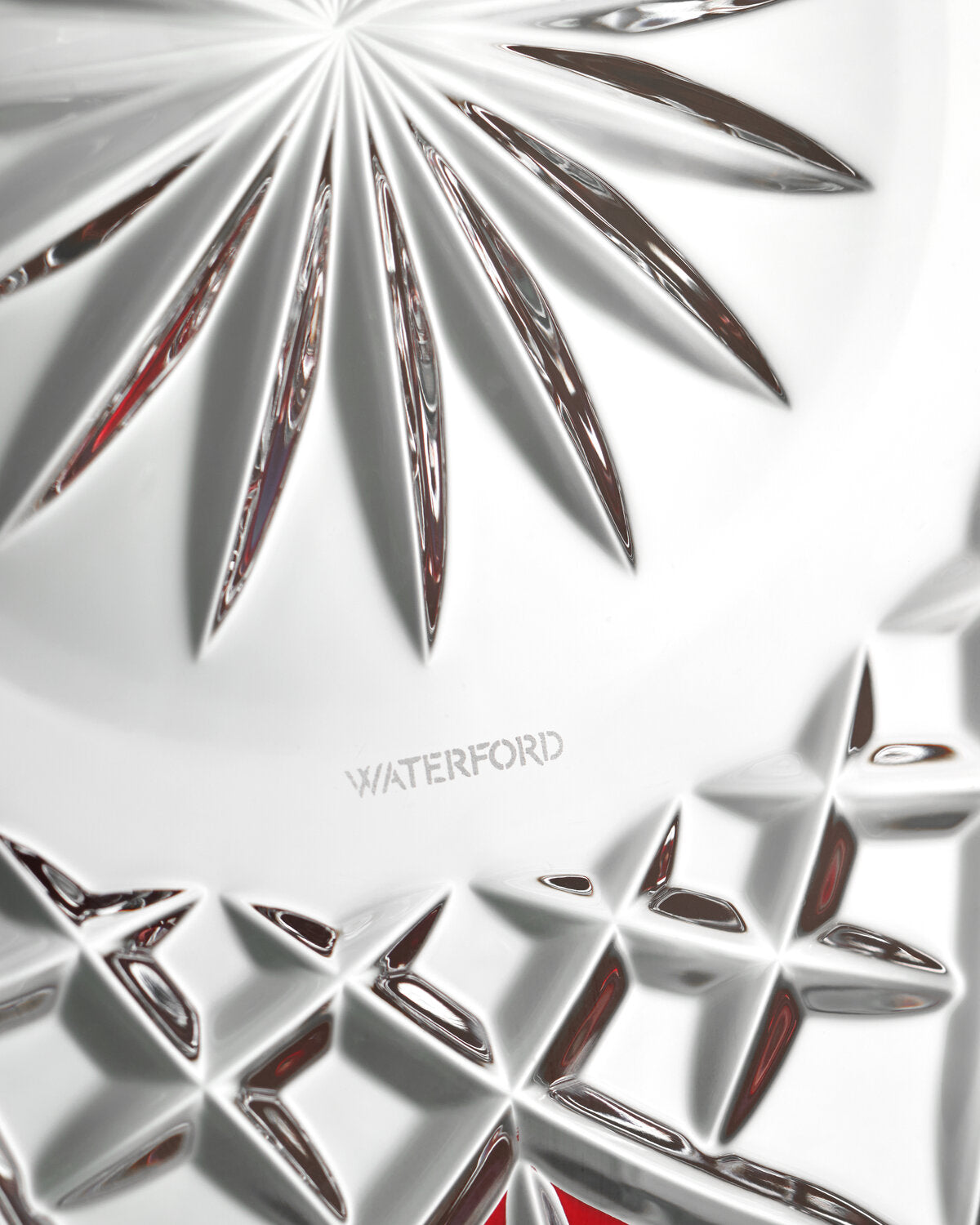 Lismore Red Decorative Plate