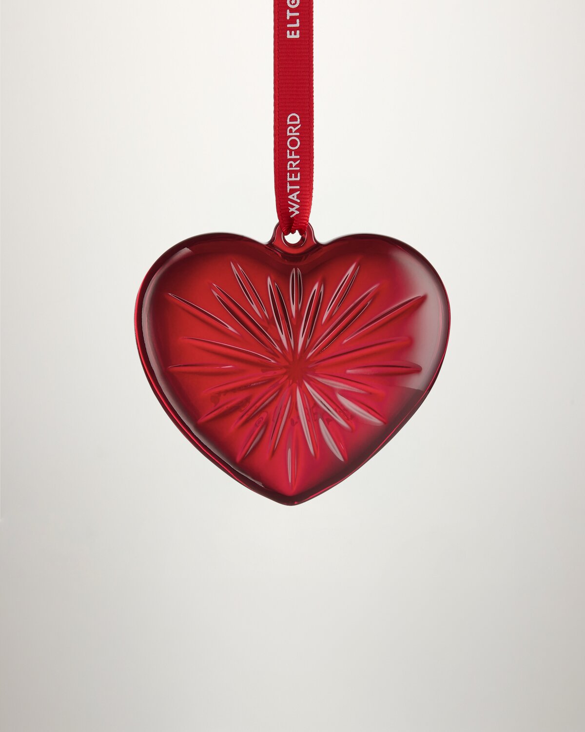 Christmas Elton John AIDS Foundation Red Heart Ornament
