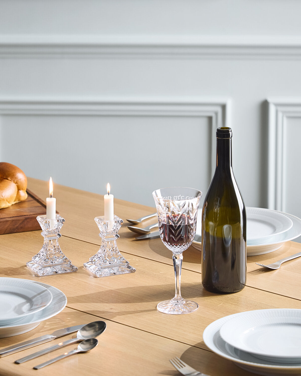 Judaica Kiddush Cup with Stem