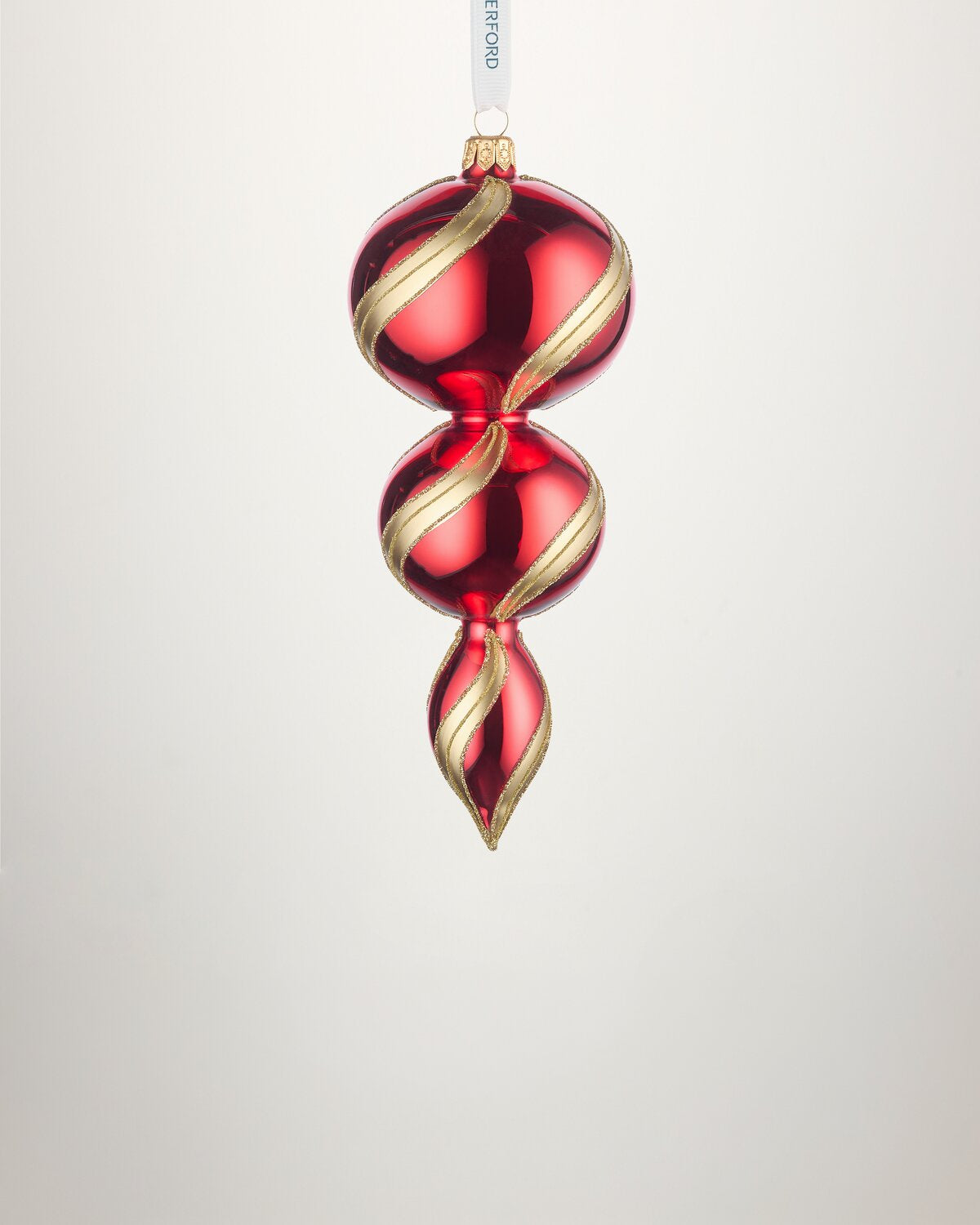 【CTHY】HIGH-END JEWELRY ORNAMENT Christmas Holiday Heirlooms Triple Spire Ornament | Waterford