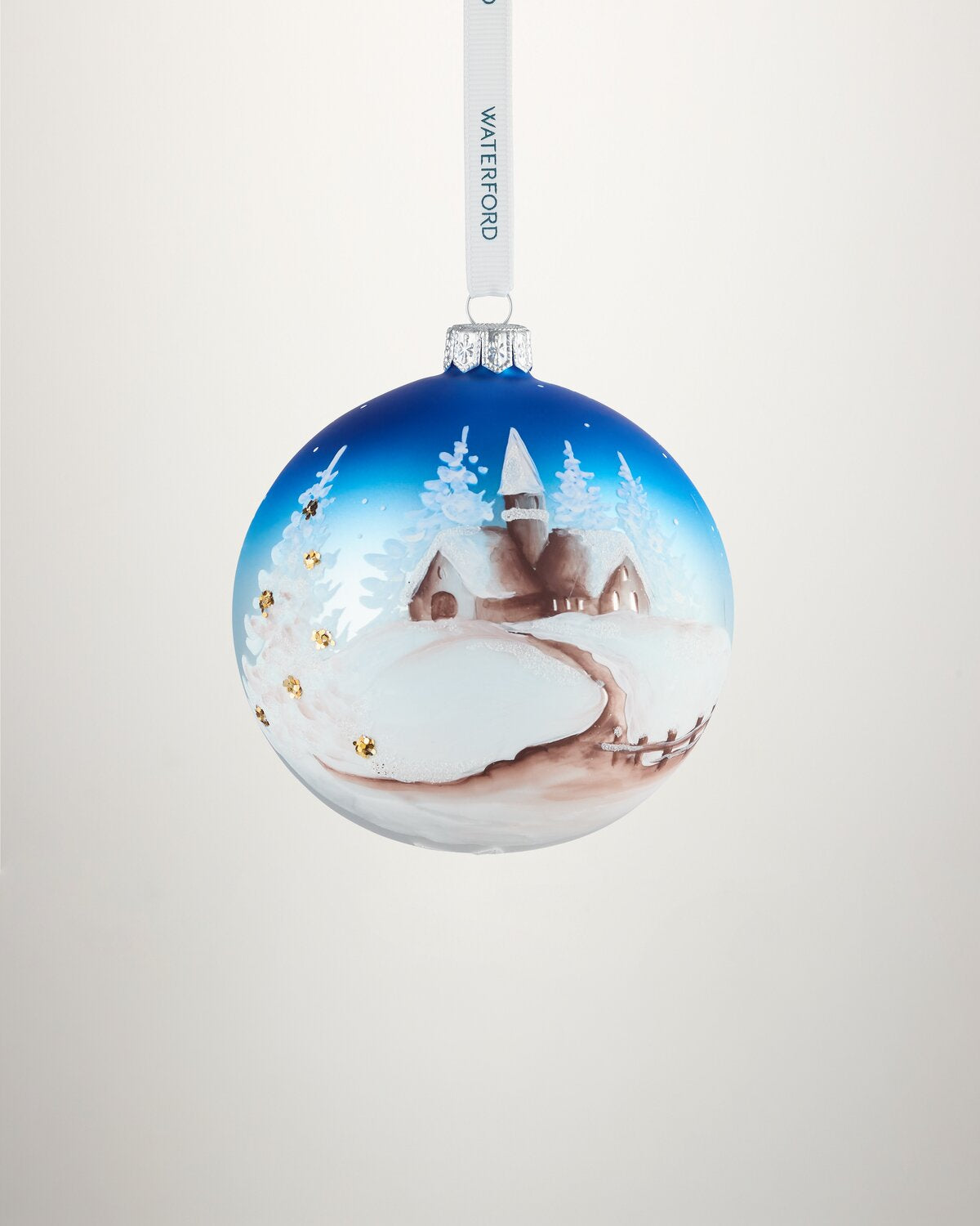 Christmas Holiday Heirlooms Winter Scene Ornament