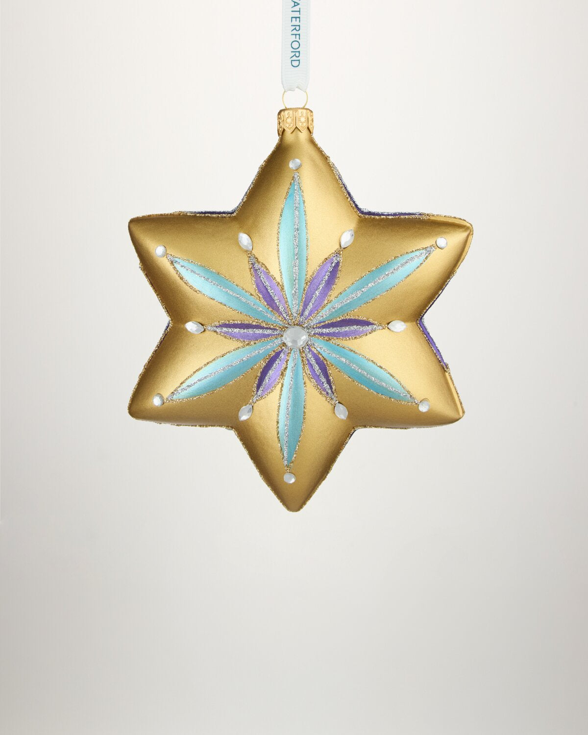Christmas Holiday Heirlooms Star Ornament Gold