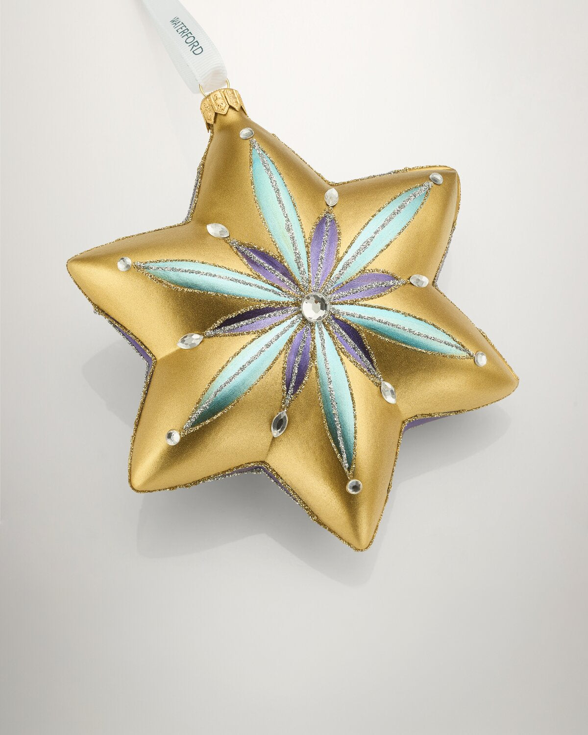 Christmas Holiday Heirlooms Star Ornament Gold
