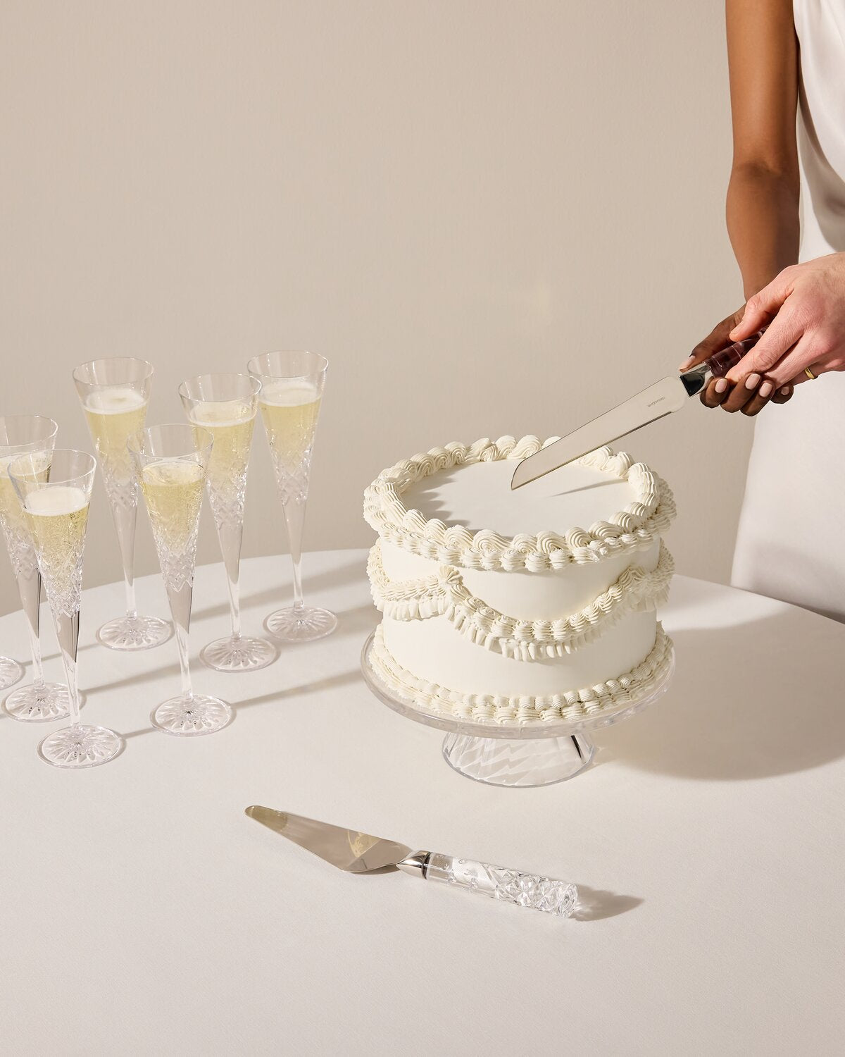 Celebrations Cake Knife and Server, Set of 2