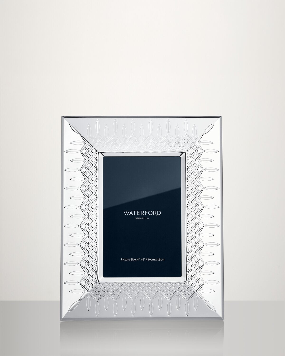 Lismore Photo Frame Silver 4x6 | Waterford