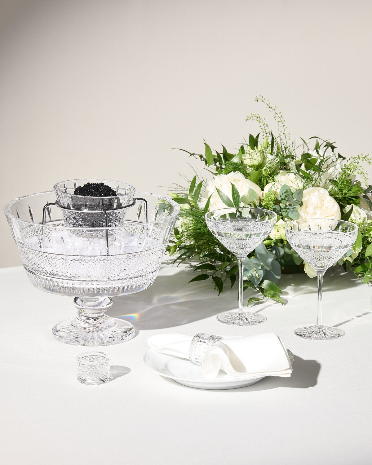 Irish Lace Caviar Set