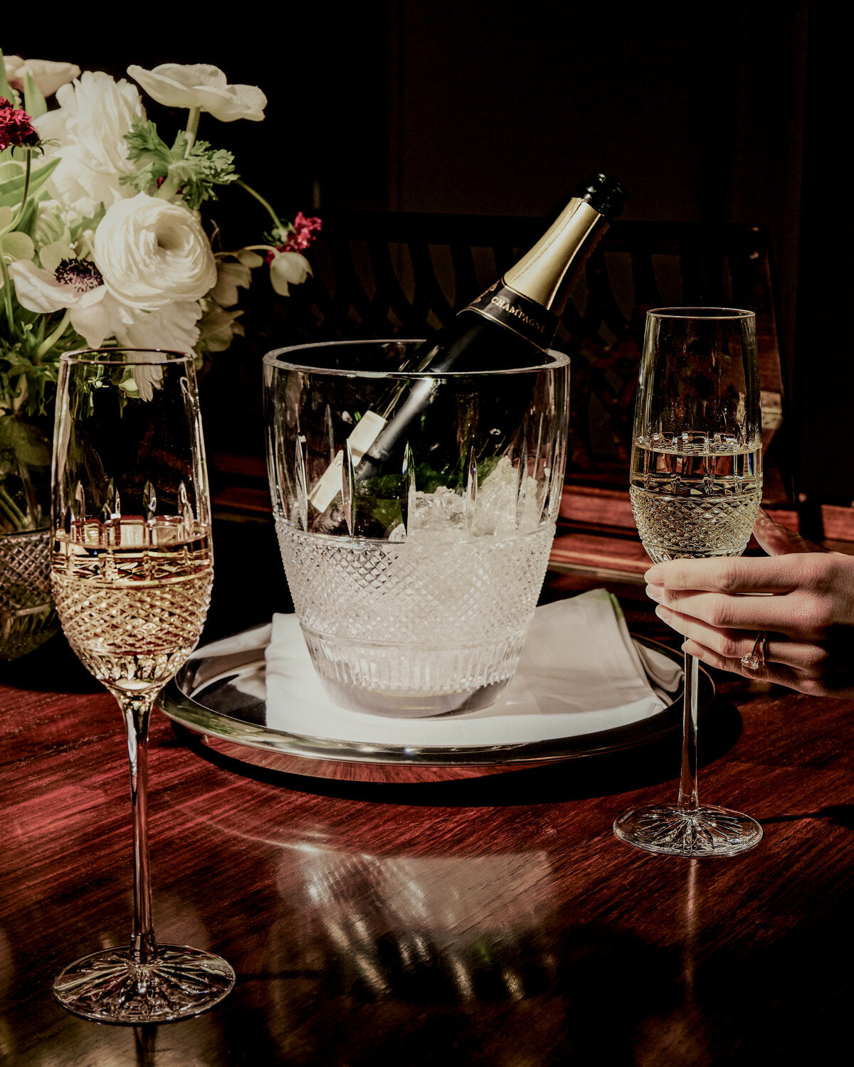 Irish Lace Champagne Cooler