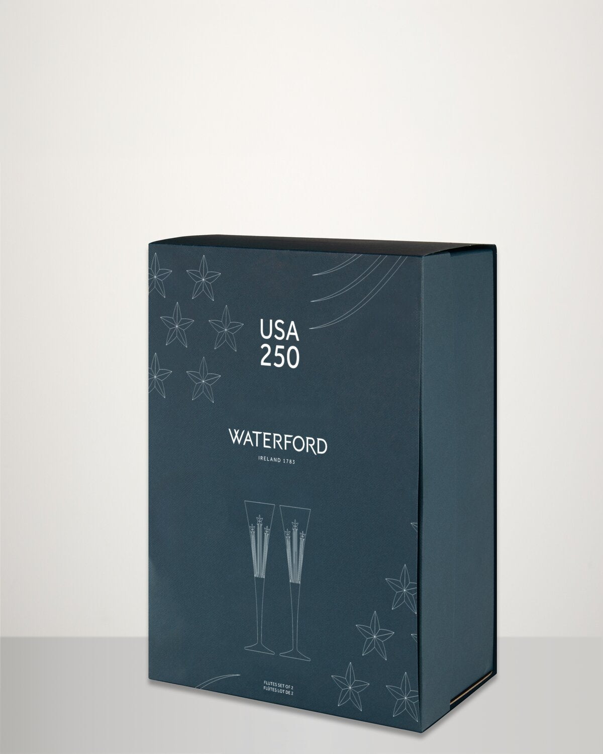 US250 Clear Flute, Set of 2