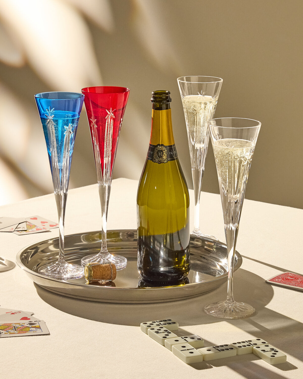 US250 Clear Flute, Set of 2