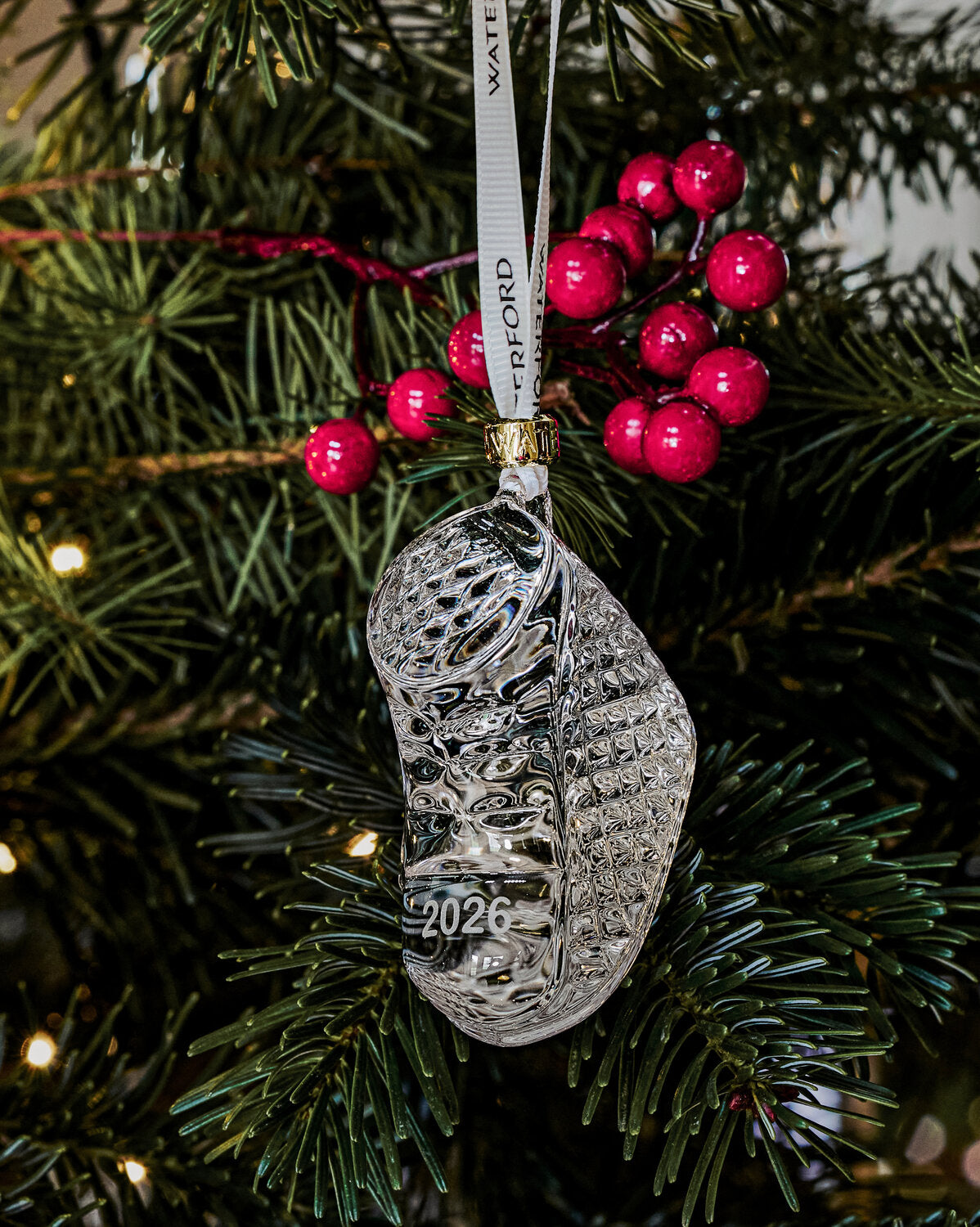 Christmas Baby's First Boot Ornament 2026