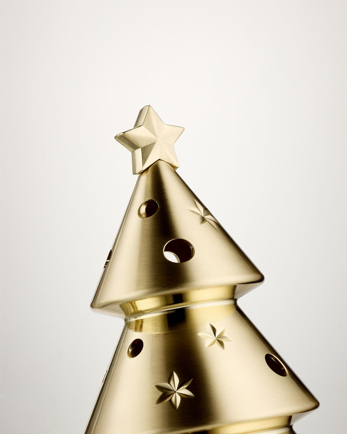 Christmas Standing Tree Golden Ornament Large