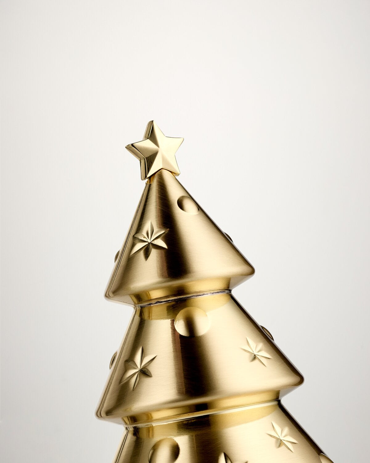 Christmas Standing Tree Golden Ornament Medium