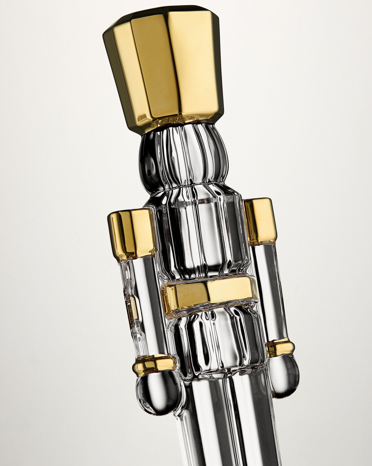 Christmas Standing Nutcracker Gilded