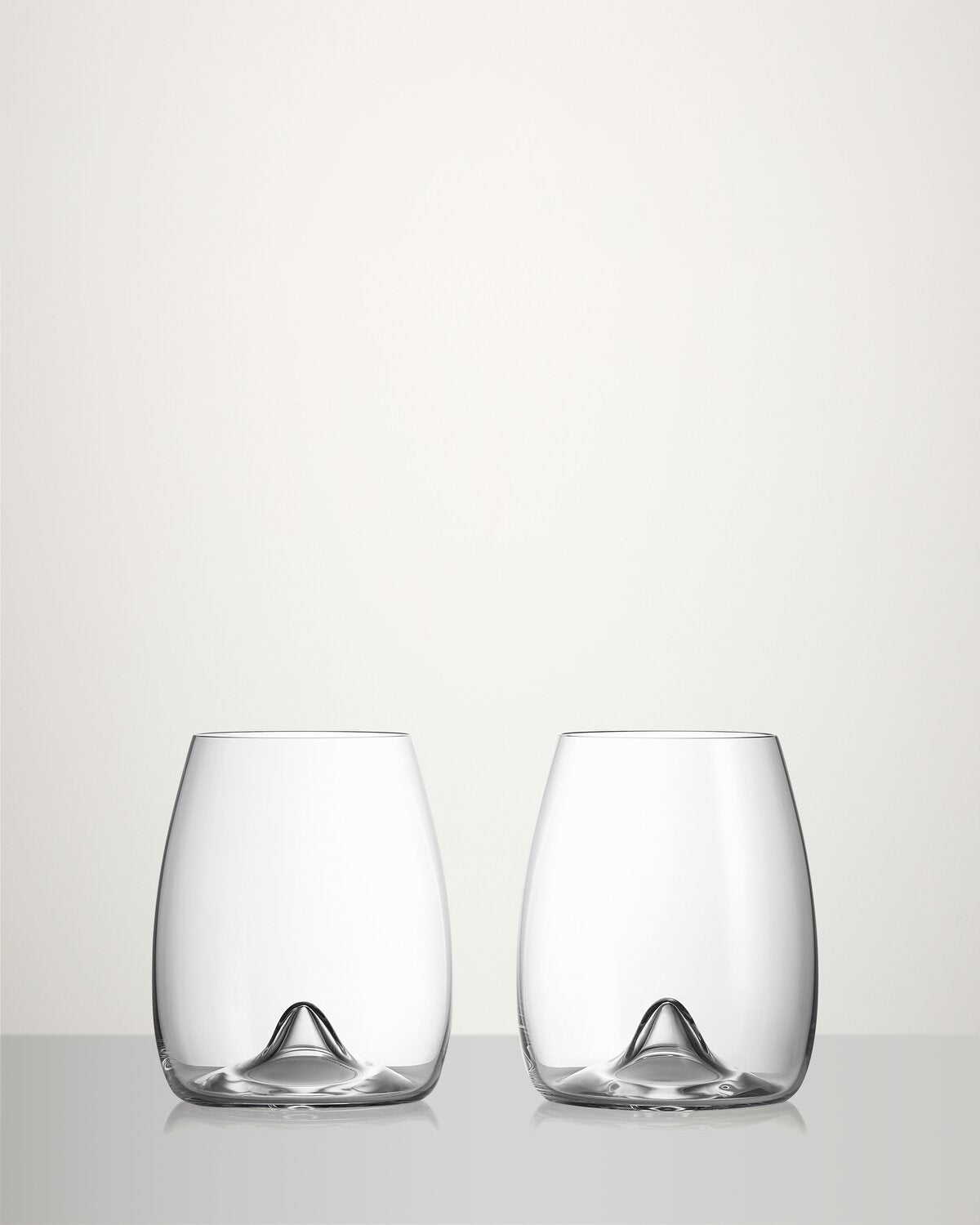 Elegance Stemless Wine Glass, Set of 2