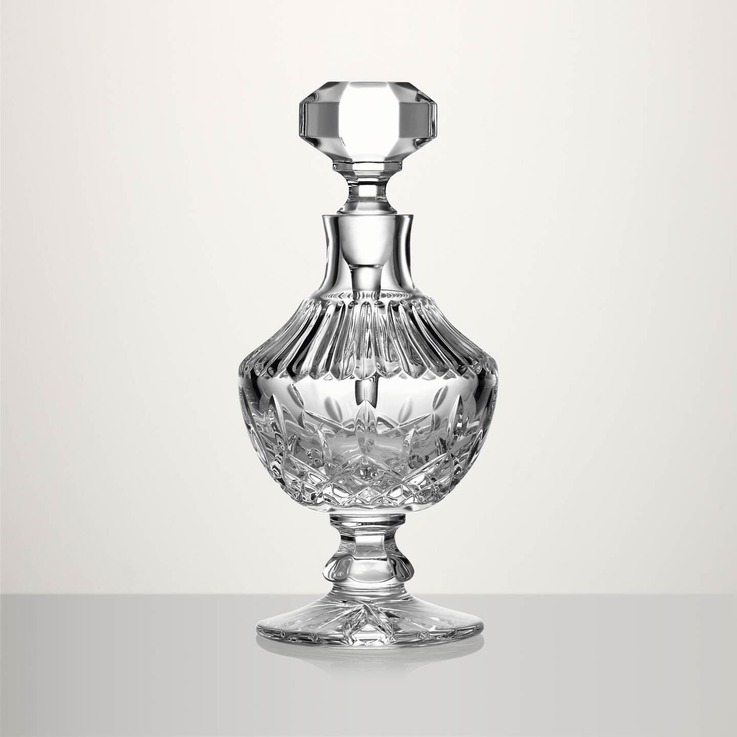 Waterford Waterford Lismore Tall Footed Perfume Bottle Image