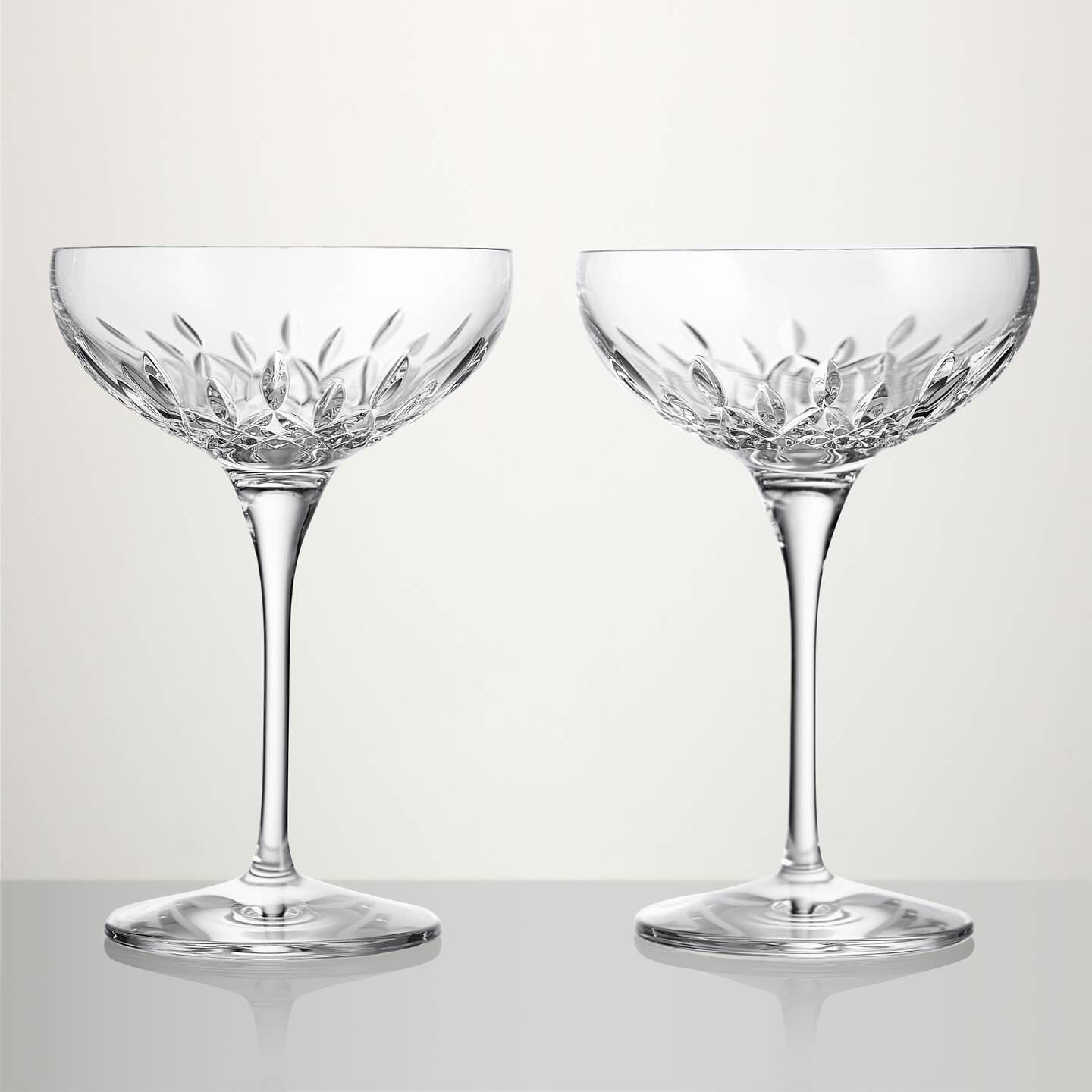 Waterford Waterford Lismore Essence Champagne Saucer, Set of 2 Image
