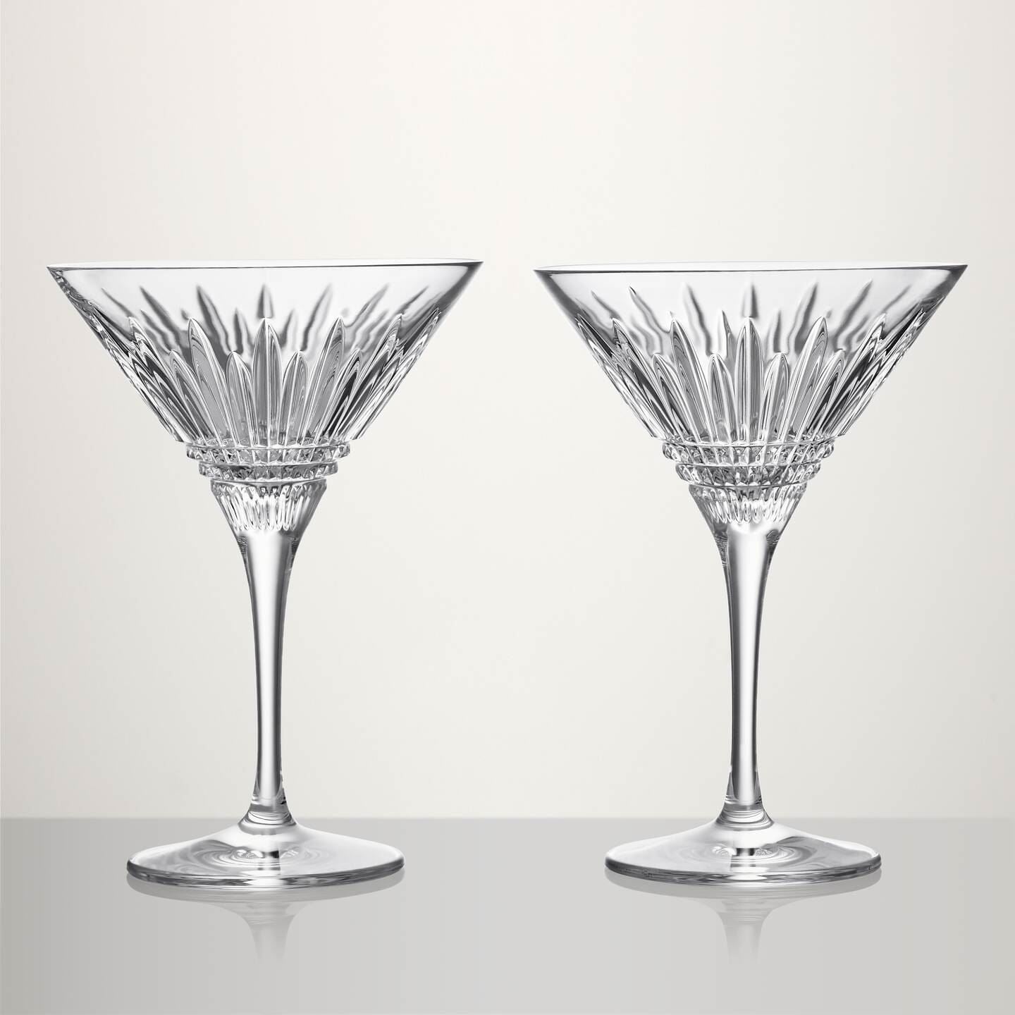 Waterford Waterford Lismore Diamond Martini Glass, Set of 2 Image