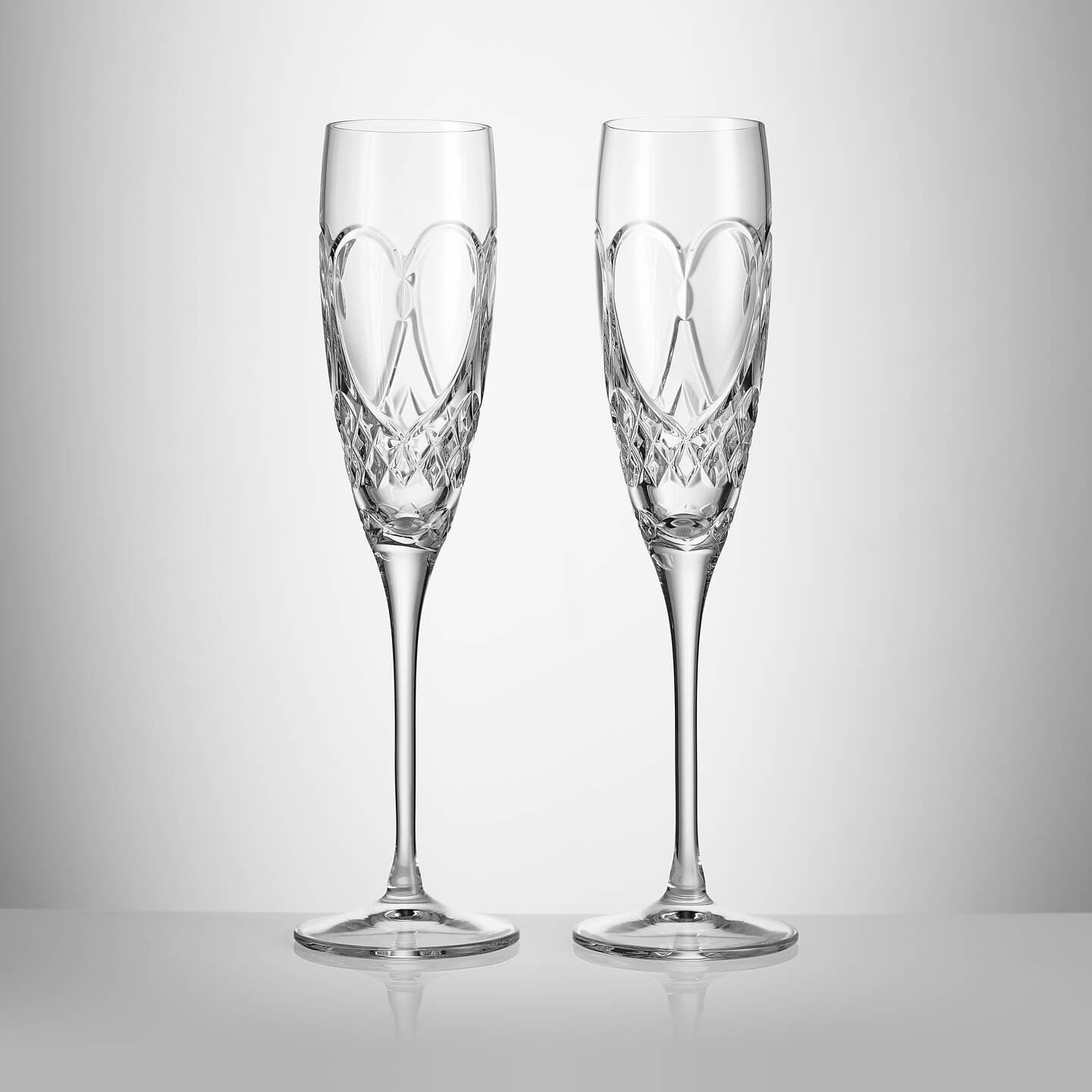 Waterford Waterford Love True Love Champagne Flute, Set of 2 Image