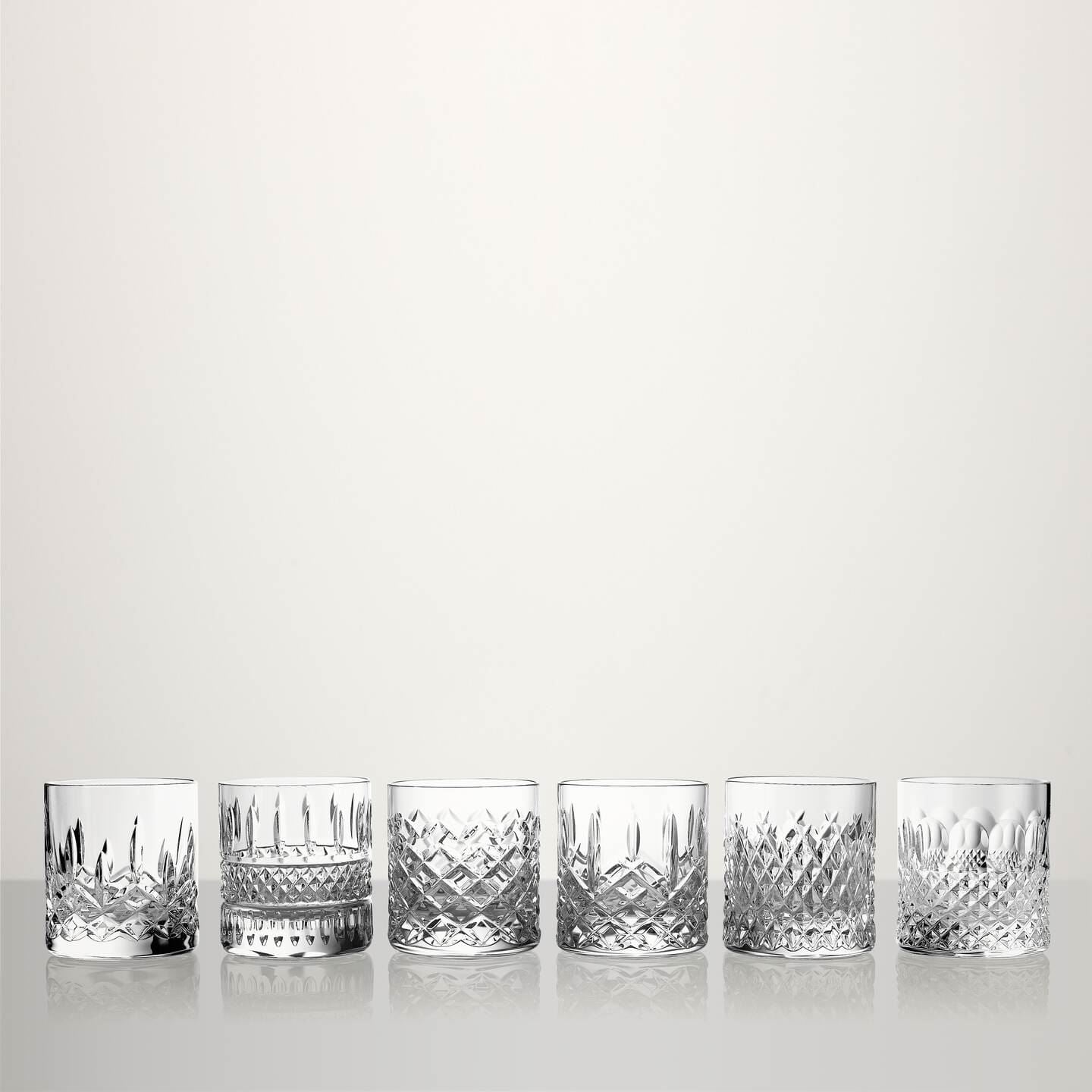 Waterford Waterford Lismore Connoisseur Heritage Straight Sided Tumbler, Set of 6 Image
