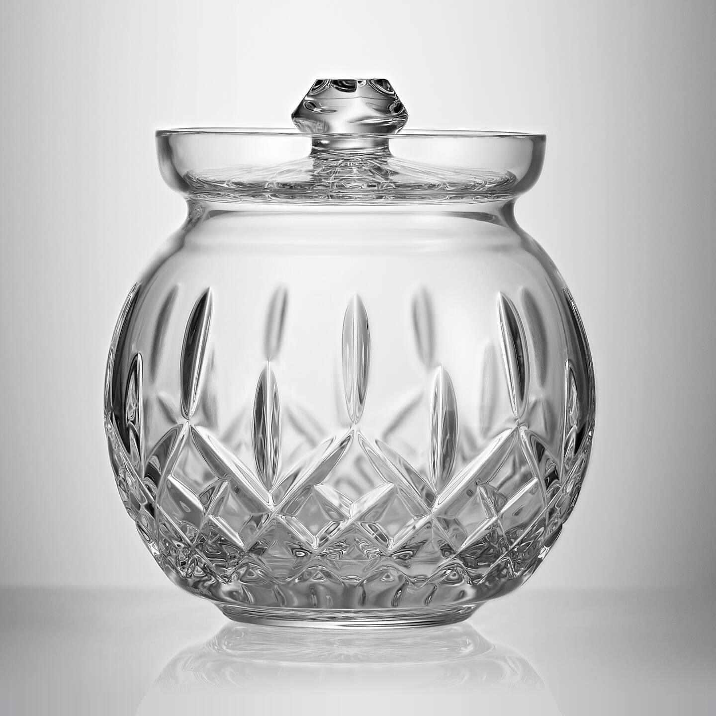 Waterford Waterford Lismore Round Biscuit Barrel Image