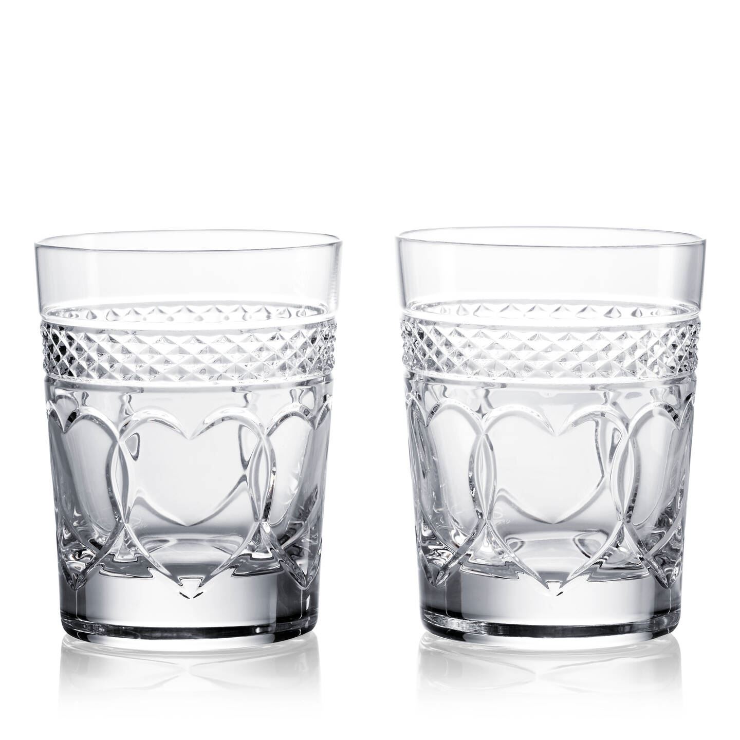 Waterford Waterford Times Square Clear Whiskey Glass Love 2023 Set/2 Image