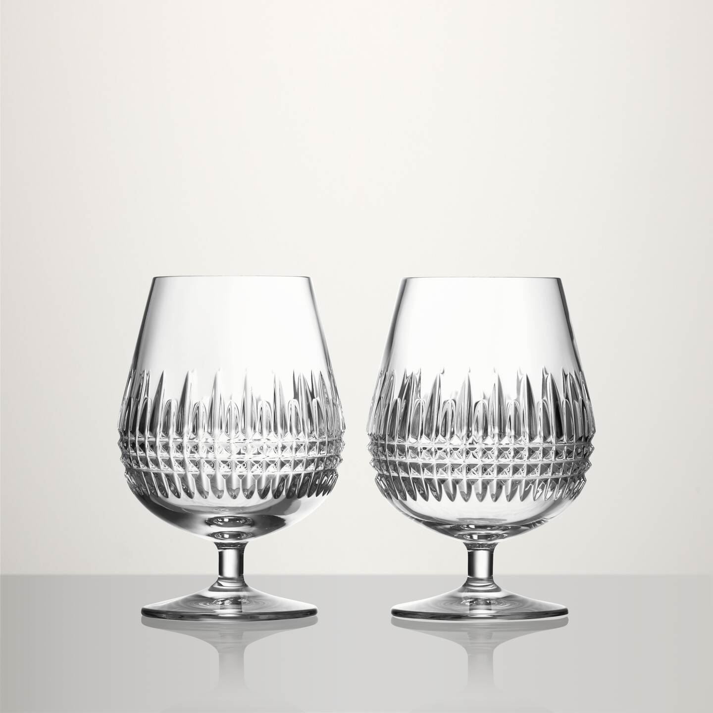 Waterford Waterford Connoisseur Lismore Diamond Brandy Balloon 17 OZ Set/2 Image