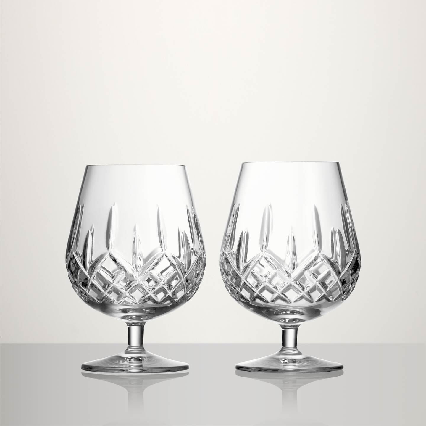 Waterford Waterford Connoisseur Lismore Brandy Balloon 17 OZ Set/2 Image