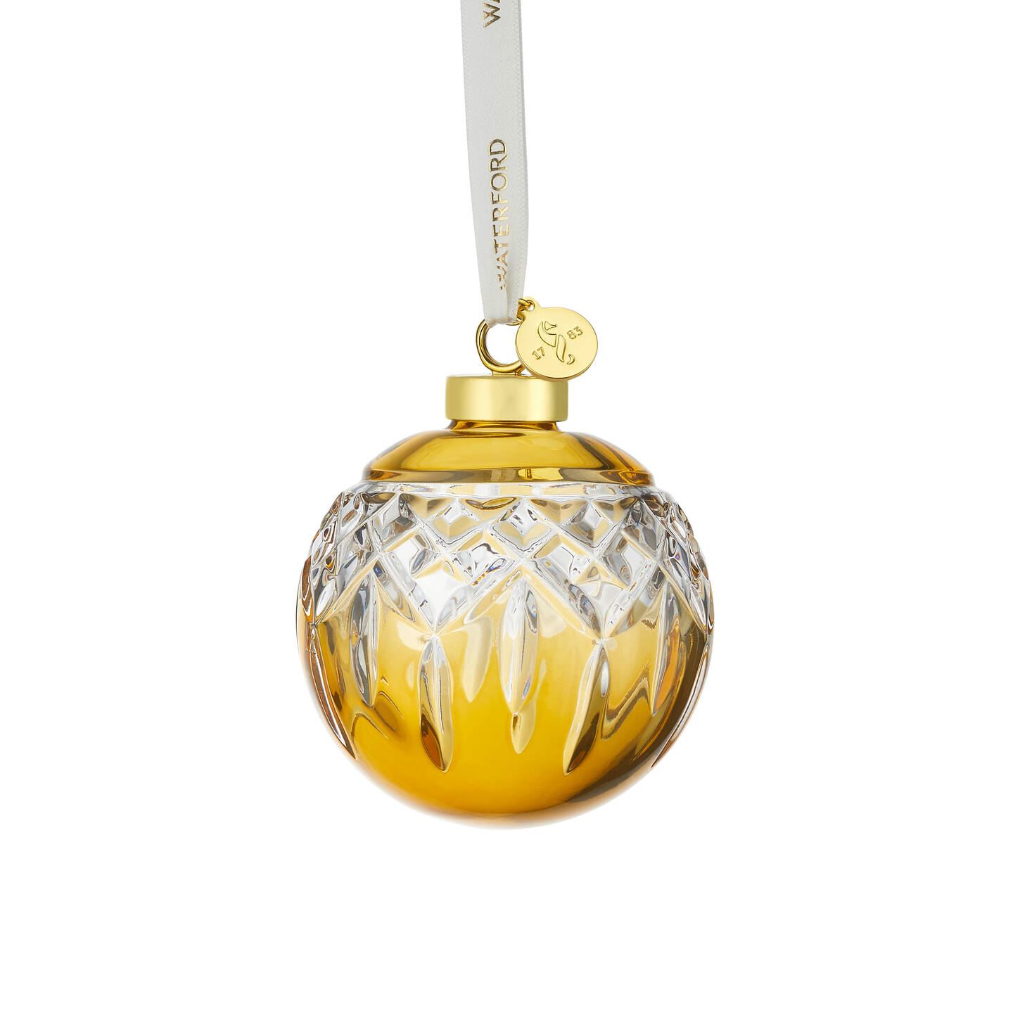 Waterford Waterford Lismore Bauble Amber Image