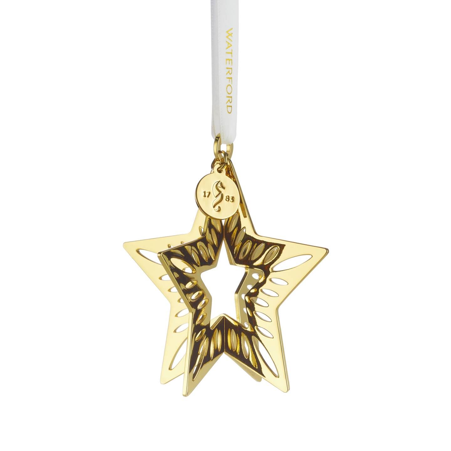 Waterford Waterford 3D Star Golden Ornament Image