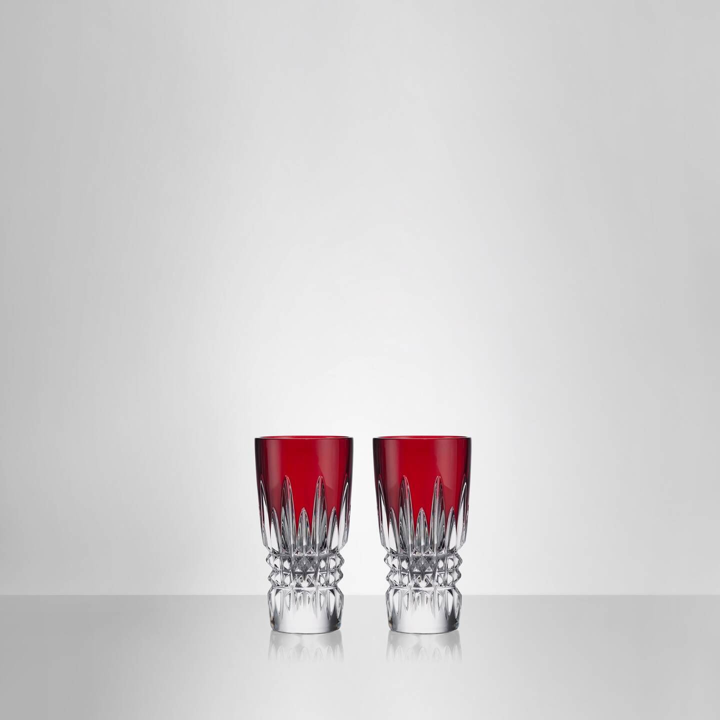 Waterford Waterford New Year Celebration Shot Glass Red, Set of 2 Image