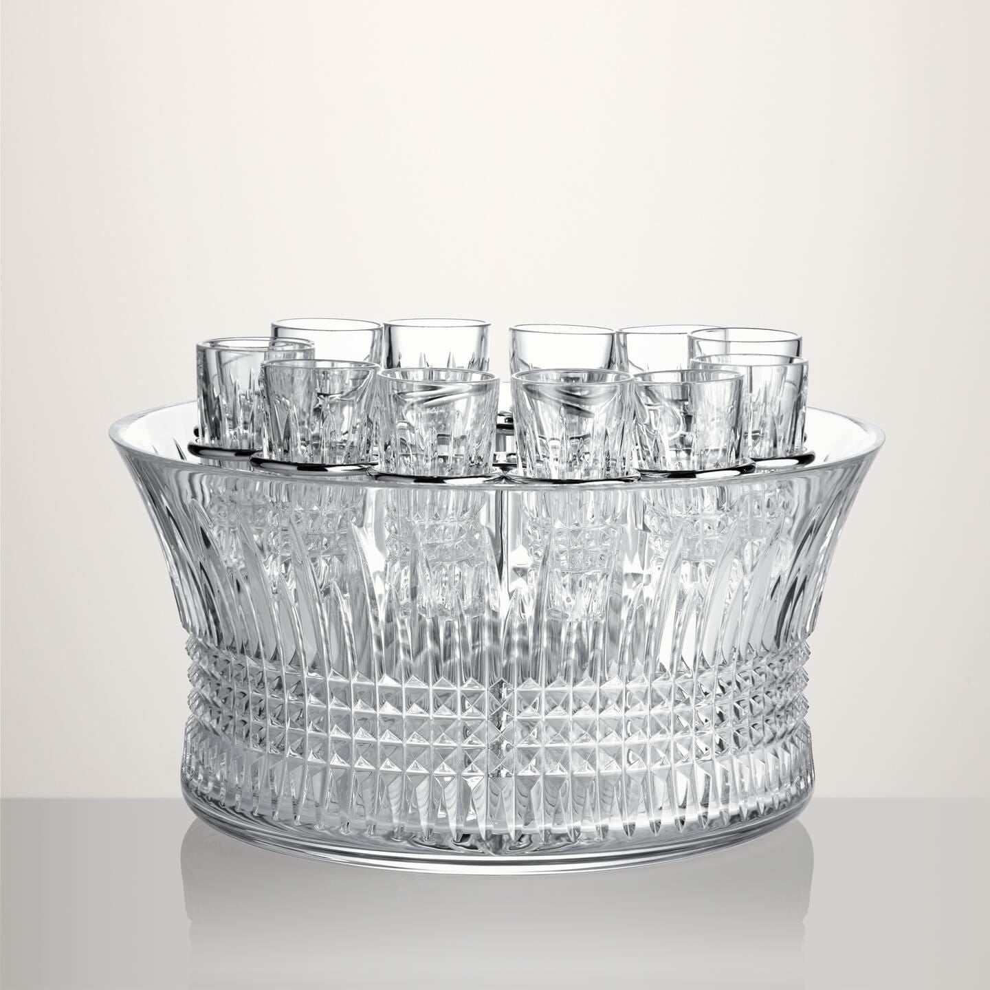 Waterford Waterford Mastercraft Lismore Diamond 30cm Bowl Vodka Chill Set Image