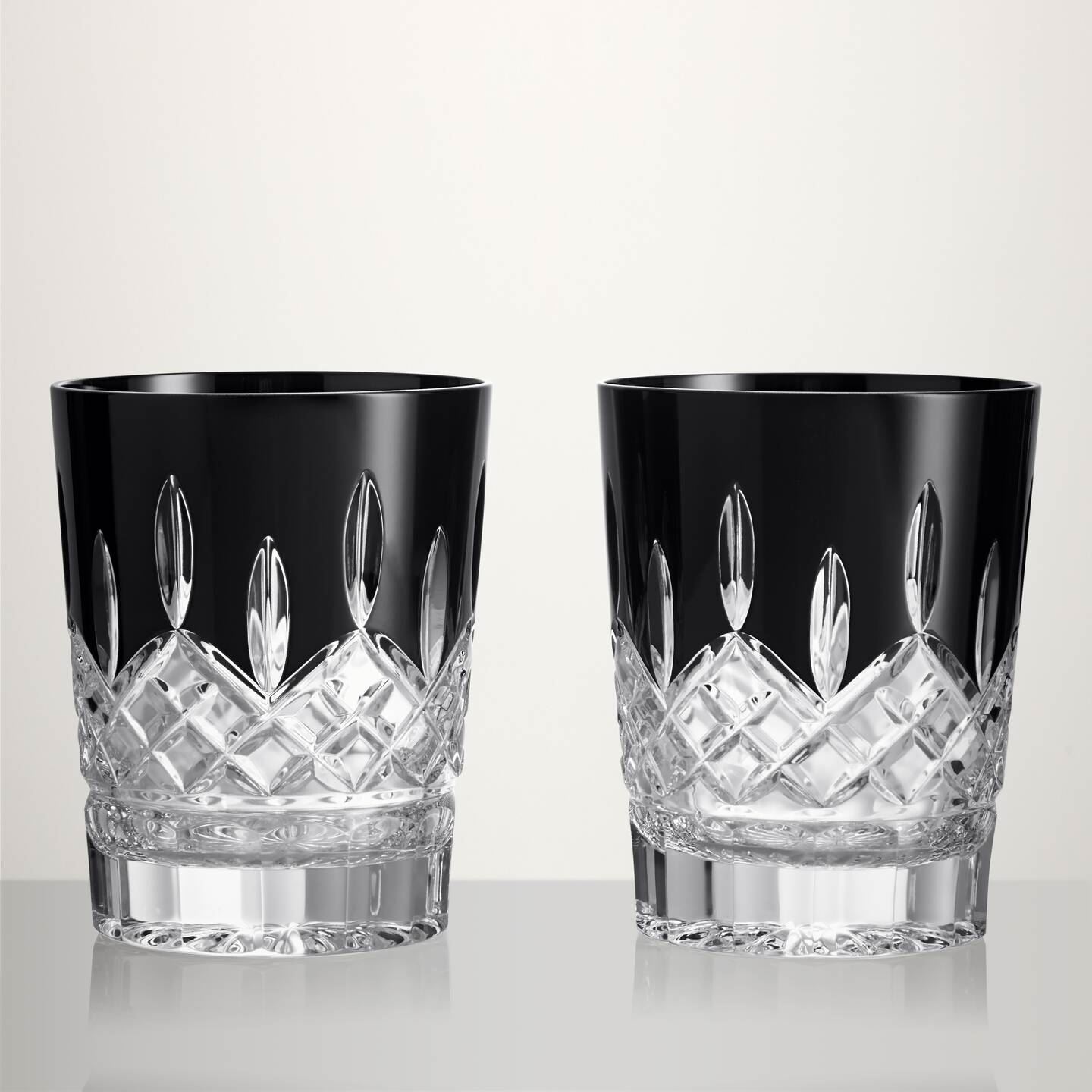 Waterford Waterford Lismore Black Whiskey Glass, Set of 2 Image