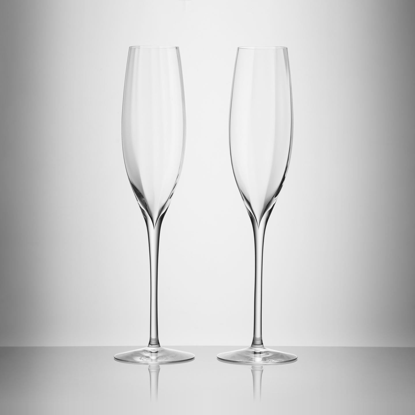 Waterford Waterford Elegance Optic Classic Champagne Flute, Set of 2 Image